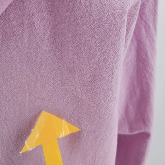 OBEY Logo Zipper Purple Hooded Jacket Womens XS - Picture 5 of 7